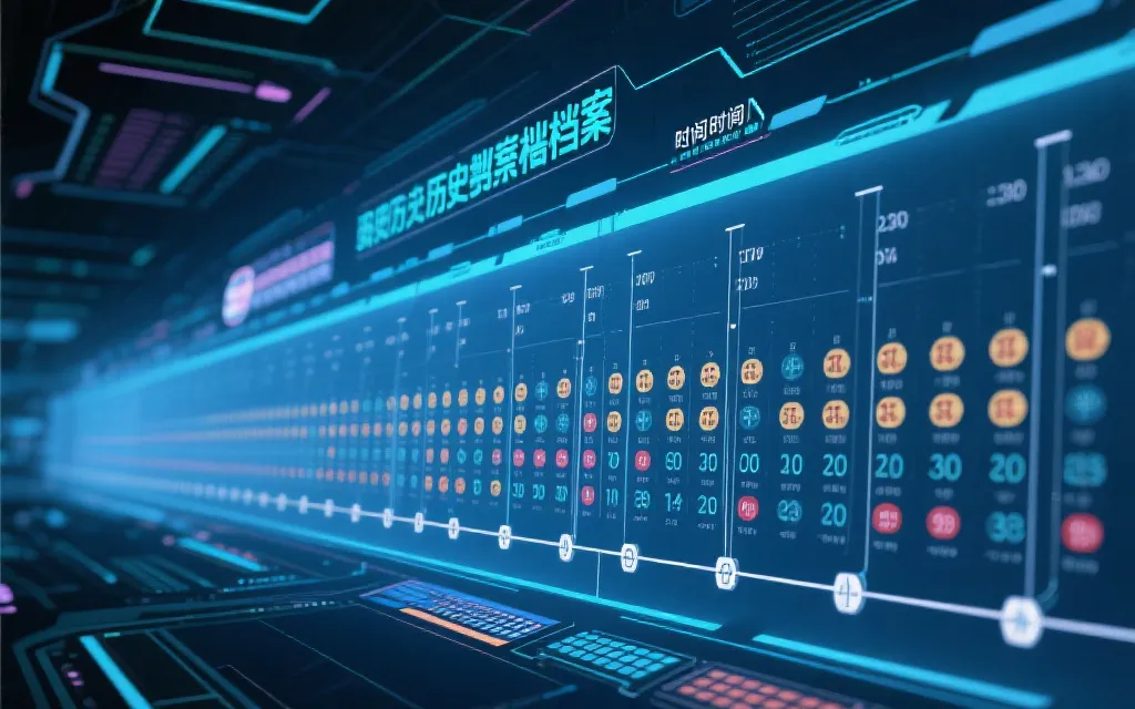 历史开奖数据归档图