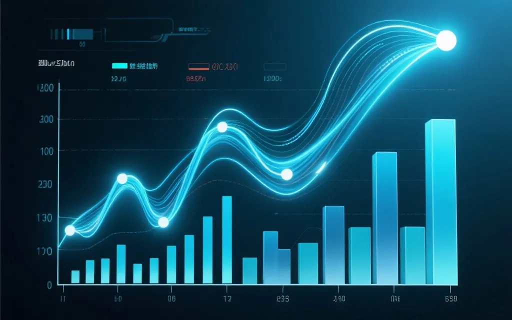数据趋势可视化图例